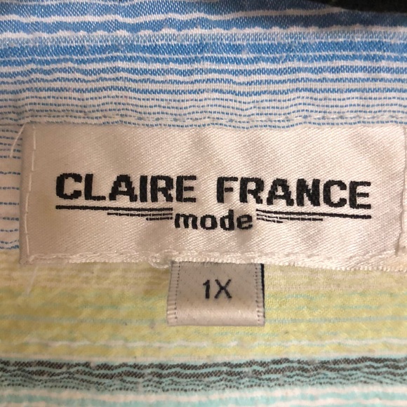 Claire France. Button down blouse - Picture 2 of 7